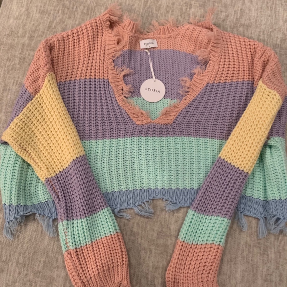 Pastel Colored Sweater